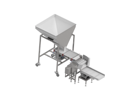 Fox Nut Cleaning, Grading & Flat Removal System